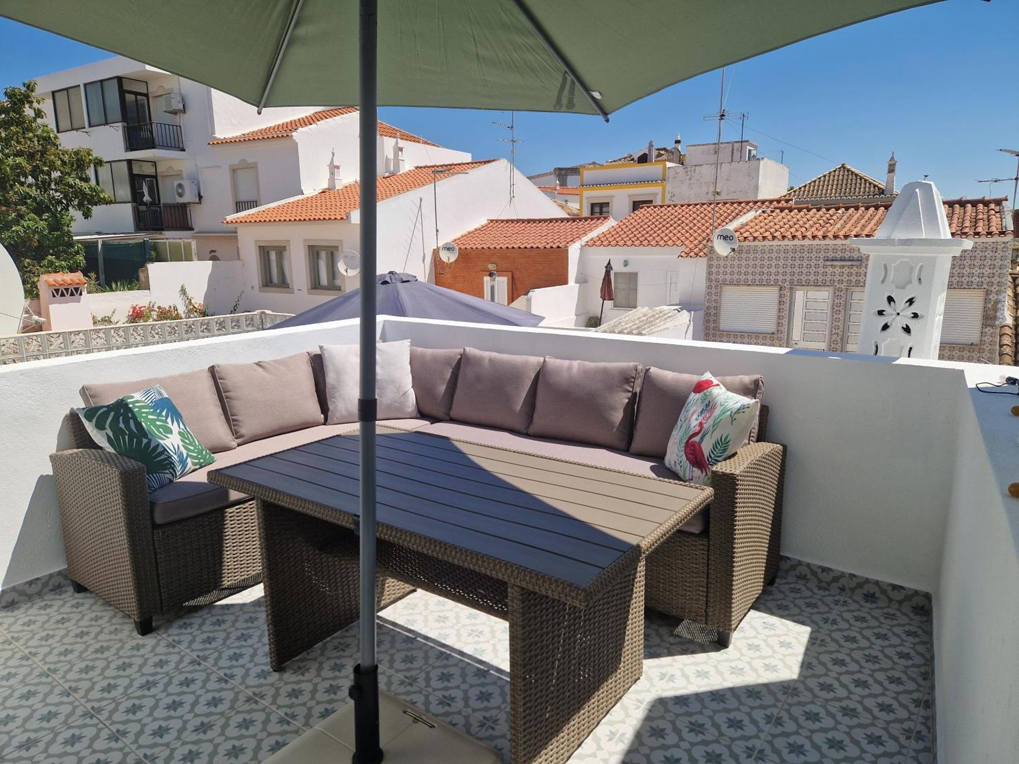 House With Private Roof Terrace In Centre Tavira Exterior foto
