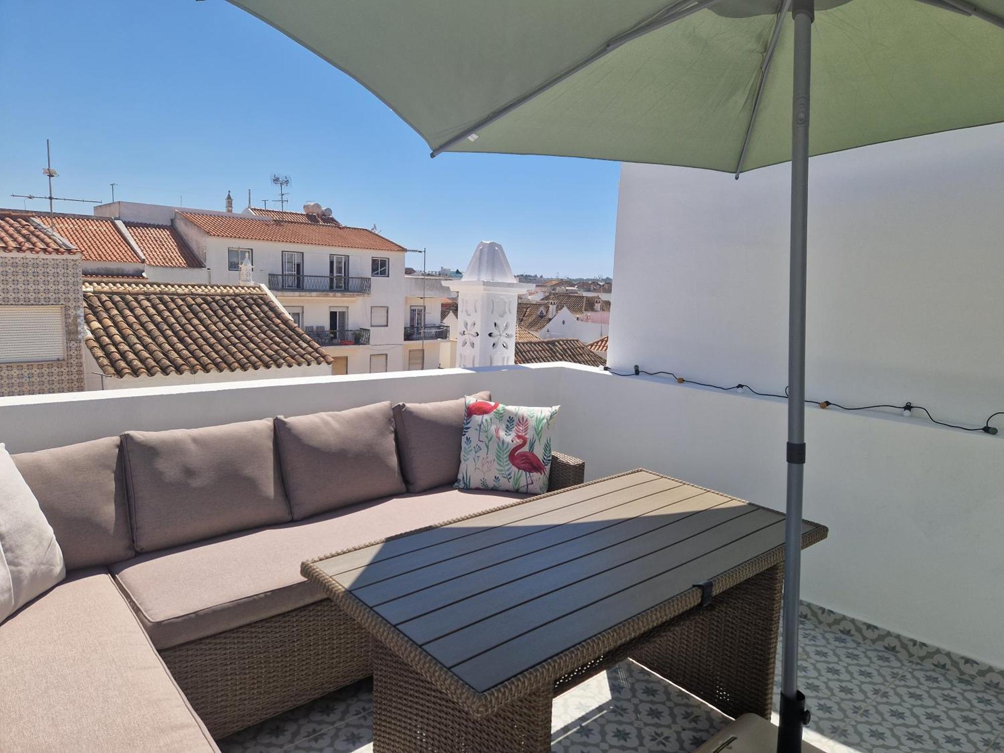 House With Private Roof Terrace In Centre Tavira Exterior foto